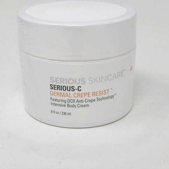 Serious Skincare Serious-C Dermal Crepe Resist Intensive Body Cream 8 oz SEALED - Picture 1 of 4